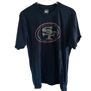 47 SF Football San Francisco 49ers Logo Tee Shirt
